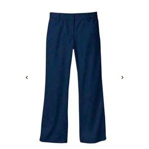 New with tags. 6 pairs Girls Navy Blue Chino 6 pairs for $35!